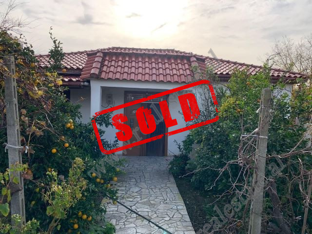 One storey villa for sale in Lushnje city, Albania